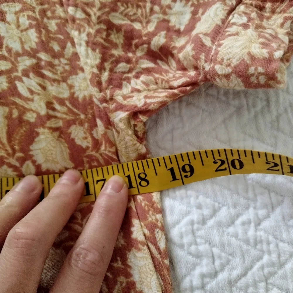 Faherty Hana Sierra India Floral Mini Dress Sz S - Picture 8 of 9